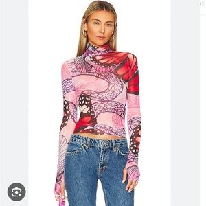 AFRM Zadie Butterfly Top